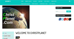Desktop Screenshot of christplanet.com