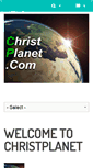 Mobile Screenshot of christplanet.com